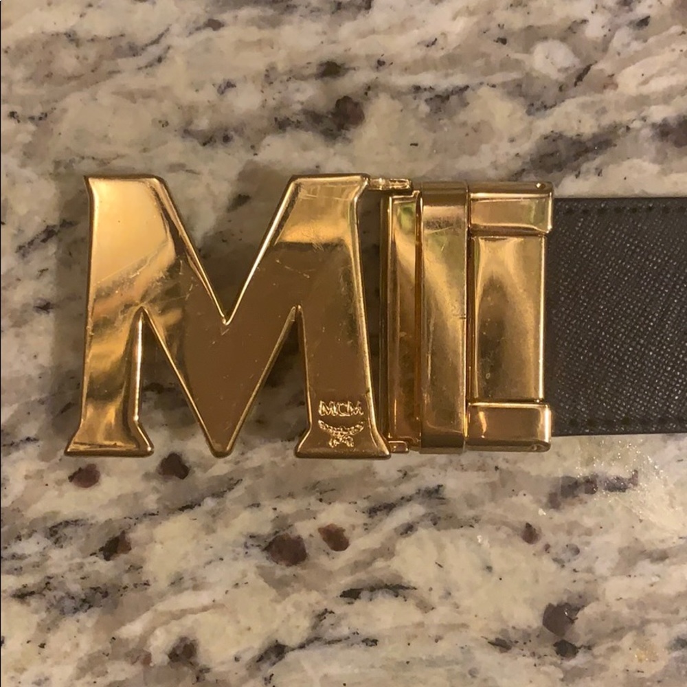 MCM men belt excellent condition.